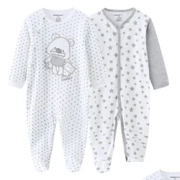 Jumpsuits babykläder flicka ropa pojke född roupa de body romper set playsuits pelele verano filla naissance pajama menino conunto d dh6ma