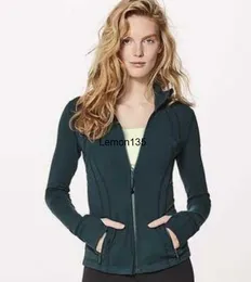 Trainingsanzüge für Damen, Yoga-Kleidung, Lu-78, Top, Reißverschlussjacke, Kapuzen-Outfit, Langarm-Sweatshirts, Daumenloch, Training, Laufjacke, Lu Damen Slim Fitnessmantel66