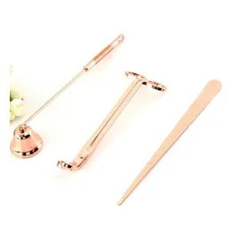 Candles Candle Accessory Set 3Pcs/Lot Tool Kit Snuffer Trimmer Hook For Sce Jllicv Ffshop2001 Drop Delivery Home Garden Dh8Zy