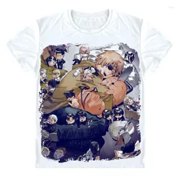 Magliette da uomo maglietta maglietta da uomo pochita makima cosplay top tee giapponese horror anime manga kpop harajuku tshirt di moda adorabile simpatico 3d
