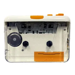 Кассет палубы EZCAP Cassette Player Portable Walkman Tail Player захватывает MP3 Audio Music с помощью PC Cassette to MP3 -конвертер лента кассета 230215