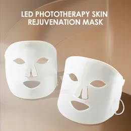 Gesichtsmassagegerät, PDT, LED-Infrarot-Rotlichttherapie-Maske, koreanische Aufhellung, Hautpflege, PO-Therapie, Silikon, kabellose Schönheit 230214