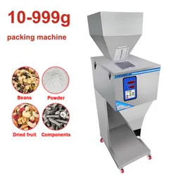 10-999g Quantitative Granule Powder Filling Machine Vertical Grain Millet Weighing Packer Ranules/Mixed Grain/Powder Packing Machine