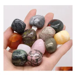 Pietre preziose sciolte Chakra Healing Reiki Natural Tumbled Stone Irregar Polishing Rock Quartz Yoga Meditation Energy Stones Bead Decorati Dhdhu