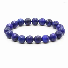 Strand mode ankomst naturlig opal lazuli sten charm 10 mm pärlor armband homme för kvinnor femme män smycken tillbehör