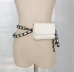 Tasarımcı çantaları kadın zincir bel çantaları moda bayan klasik tek omuzlu çanta lüks marka pu deri mini bel paketi cüzdan cüzdan