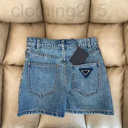 Kvinnors shorts designer 2022 ny casual ficka denim h￶g midja street byxor kvinnor mode sommar jeans choe