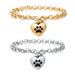 Bangle Goccia Inciso Cuore Animali Domestici Urna Bracciale Charms Ceneri Commemorative Creazione di Gioielli KeepsakeBangle BangleBangle