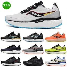 Ny produkt 2024 Saucony Triumph Victory 19 Casual Shoes Running Shoes Top Quality 2023 Ny Lightweight Shock Absorption Breattable Sports Shoess Storlek 36-44