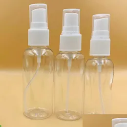 Perfume Bottle Spray lata de riego peque￱o y botellas de pulverizaci￳n de mascotas transparentes Cosm￩ticos Fine Percottling T￳ner Drop de entrega Hea Dhyqb
