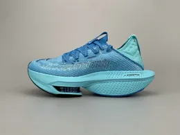 2023 Sapatos ao ar livre Corra de estrada Zoom Alpha Next% 2 Blue Black Designer Running Sports Shoes para homens com caixa original