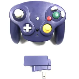 Joystick per gamepad controller di gioco wireless 2.4G di alta qualità per Nintendo GameCube per NGC Wii con imballaggio al dettaglio