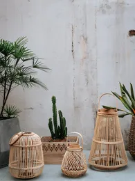 Titulares de velas parede nórdica suporte retro pilar de madeira vaso de lanterna de lanterna decoracion decoração hogar home zp50