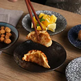 Placas de 5,5 polegadas Janta de cerâmica de estilo japonês EL Restaurante diário Placa de bolas de bolas de bolas de bolas de mesa de mesa