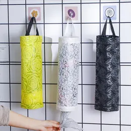 Depolama Çantalar Mutfak Çöp Çanta Duvar Montajlı Plastik Banyo Organize Taşınabilir Küçük Ev Accessoriesstorage