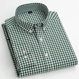 Camicie casual maschile camicia a quadri casual da uomo comodo design speciale a manica lunga camicie facili di alta qualità 100% cotone smart camicie 230214 230214