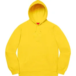 22FW Klasik Erkekler Çapraz Kutu Mektubu Kapşonlu Sweatshirt Kadınlar Sonbahar Kış Kış Kalın Sıcak Nakış Kazak Kazak Yüksek Sokak Moda Hoodies Tjammwy44