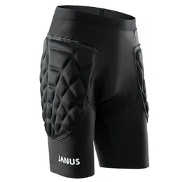 Ao ar livre camisetas goleiros futebol shorts homens treinamento de futebol collants futbol proteção esponja patinação porteiro shorts jersey crash 230215