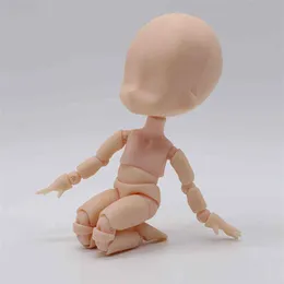 Moveable BJD Doll Joint Body with Stand Fashion DIY Prop 15cm 1 12 Nude Baby Dolls Toys Mini Baby Action Figure Toys H11082752