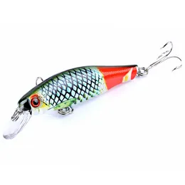 10 pcBaits Lures Minnow Carp Fishing Lures Sea Hard Bait Artificial Wobblers For Pike Crankbait Striped Bass Pesca Fishing Tackle Swimbait R230215
