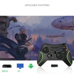 Yüksek kaliteli 2.4g kablosuz oyun denetleyicisi Gamepad Xbox One/Xbox Ones/Xbox 360/PS3/PC/PC/Android Telefon için Hassas Başparmak Gamepad Joystick