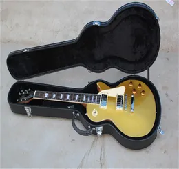 2023 Ny anl￤nde Hot Selling G Les Standard Gold Top Vos Goldtop Electric Guitar i lager (L￤gg till fall)