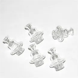 Universal glass UFO carb cap dome for Quartz banger Nails glass water pipes dab oil rigs glass bong