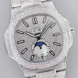 R8 5726/1A-014 Watch 40,5 мм Custom 324 S QA LU 24H/303 Автоматические стальные алмазные часы