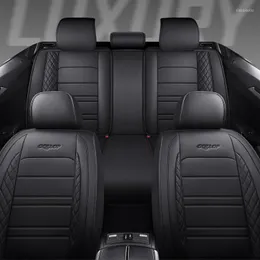 Coprisedili per auto Cover per I30 Ix35 Kona Ioniq 5 I40 Tucson Coupe Elantra Mistra Accessori auto universali in pelle impermeabile