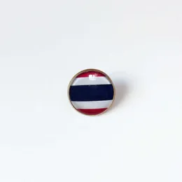 Partys Thailand National Flag Brooch Кубка чемпионата футбола футбольный брошь высокого класса Банкетная вечеринка