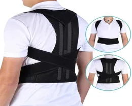 Apoio às costas Postura ajustável Corrector Cinturão Homens prevenir alívio alívio da dor Clavicle Brace 2211098758157