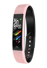 F6 Smart Watch 096 tum f￤rgsk￤rm hj￤rtfrekvens blodtryck vattent￤t h￤lsosport steg bluetooth smart armband1187374