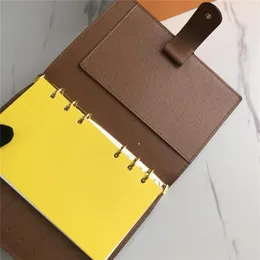 Carteira de alta qualidade notebook m￩dio small ring agenda capa trabalho de neg￳cios feminino feminino titular de cart￣o de cr￩dito case de luxo ico168d