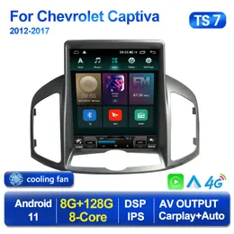 Android 11 Car DVD Radio Multimedia Player för Captiva 1 2011-2016 Tesla Style Screen Carplay Navigaion Head Unit Stereo