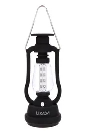 Handverktyg LIXADA 120 LUMENS 16 LED -lysdioder utomhus bärbara vattenbeständiga laddningsbara vev camping Lantern Solar Light Lamp 2211302810544