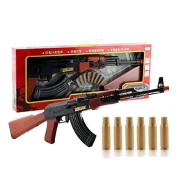 Gun Toys Plastic AK47 Electric Toy for Outdoor Game CS Fighting Airsoft Rifle With Sound Kids Adts Birthday Presents Drop Delivery Model DHB7Z