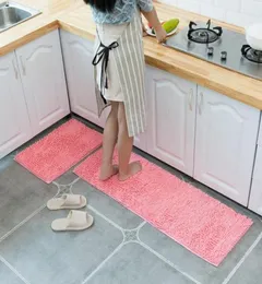 Alfombras keli chenille sala de cocina alfombra para la barra para el piso de la barra absorbente de agua tibia de alfombra tibia
