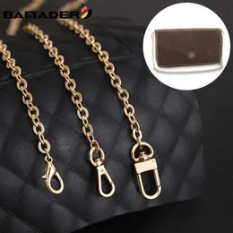 BAMADER Chain Straps High-end Woman Bag Metal Chain Fashion Bags Accessory DIY Bag Strap Replacement Luxury Brand Chain Straps 2102300