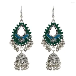 Dangle Earrings Classic Drop Pendant Jhumki for Women Vintage Fire Clock Afghan Pakistan Gypsy Tribe Tribe Jewelry Jewelry