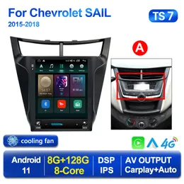 Android 11 Car DVD Radio Video Sail Aveo 2015-2019 CarPlay Autoradio GPS Navigation 2Din BT用マルチメディアプレーヤー