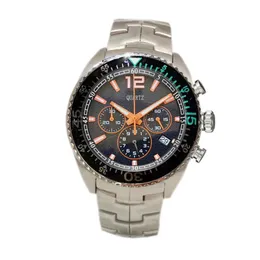 Mens Designer F1 Wristwatches orologio di lusso Men Watches Montre Japan Quartz movement Chronograph Black face Racer Watch275M