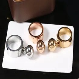 Creative Design Band Rings 18k Gold Designer Ring for Lover Women Ring Silver Jewelry Supply Linka