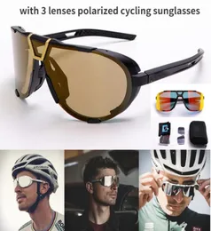 Açık Spor Gözü 100 Westcraft Polarize Bisiklet Güneş Gözlüğü Tam Paket Mağır Yolu Bisiklet Bisiklet Çalışan H3362695