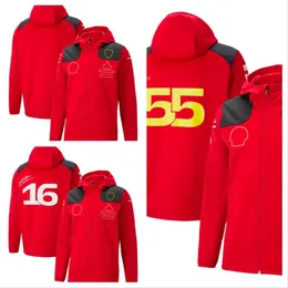 2023 Yeni Ürün F1 Formula One Takım Spor Ceket Bahar ve Sonbahar Boş Zamanlı Hoodie Racing Suit Resmi Aynı Stil