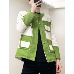 Jackets masculinos JK157 Moda Coatsjactets 2023 Runway Luxury European Design Party Style Clothing