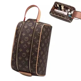 TOP Feminino Bolsa de Maquiagem Organizadora Viagem Feminina Kit de Higiene Pessoal Estojo Cosmético Estojo de Luxo Designer Estojo de Beleza Estojo de Lavagem Clutch