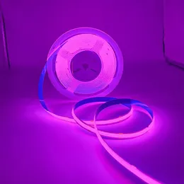 COB -LED -Streifen Licht DC 24V LEDS Strings Leuchtt 320 Chips/m Hochlumen -Klebebandlichter flexibel 6000k Seillampen Schlafzimmer Bühne Hausschrank Küche Diylighting Crestech