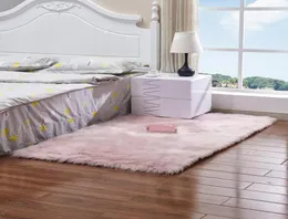 Mattor Urijk Soft Shaggy Carpet Plush Floor Rugs Fluffy Mats Kids Room Faux Päls Area Rug Bedroom Silkeslen för Living8446865