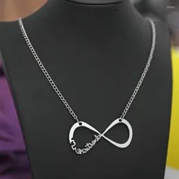 Кокер Зоши модный серебряный цвет бесконечное ожерелье винтажное ожерелье для воротничков подвески женские ювелирные изделия подарок