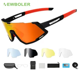 Man Bisiklet Güneş Gözlüğü 5 Lens V400 Kadın MTB Bisiklet Gözlükleri Çalışan Balıkçı Gözlükler Spor Polarize Bisiklet Bisiklet Gözlükleri 2205271386655